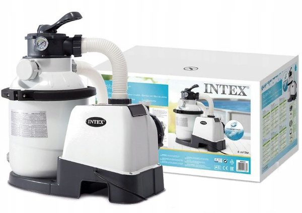 Фильтр-насос для бассейнов песчаный 220-240V, 8000 л/ч, 26648 INTEX ...