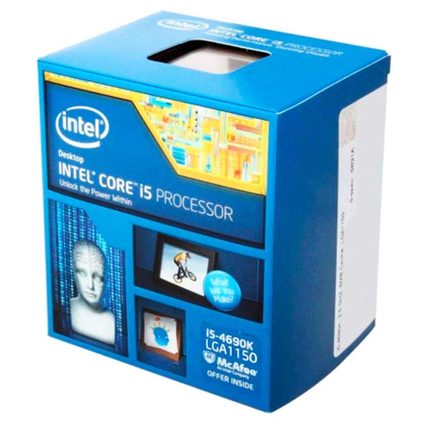 Процессор Intel Core i5 4-го поколения, BOX (с кулером), 4 яд., 3.5 ГГц ...