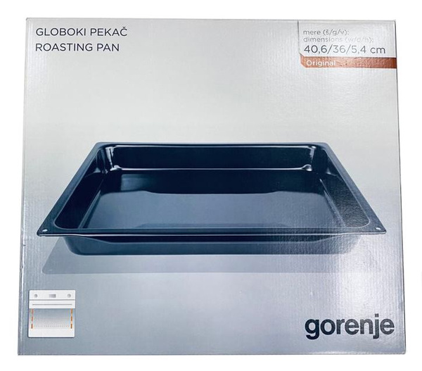Противень эмалированный для духовки плиты Gorenje 406*360*54 мм ...