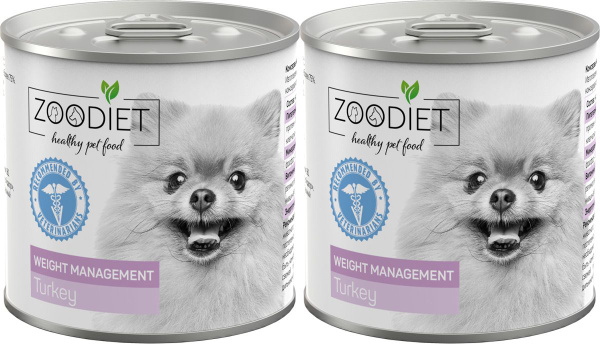 Четвероногий Гурман Zoodiet Консервированный корм для собак, Weight ...