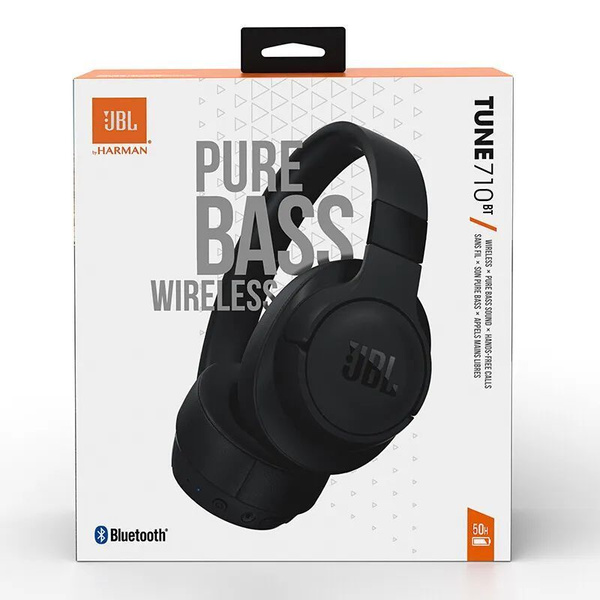 Наушники JBL Tune 710BTQU_JBL Tune 710BT 黑色 - купить по доступным ценам ...