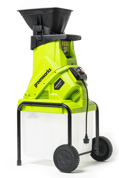 Измельчитель садовый электрический Greenworks Арт. 2206707, 220В, 2500 ...