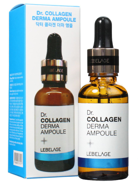 Lebelage Ампульная сыворотка с коллагеном Dr. Derma Ampoule Collagen ...