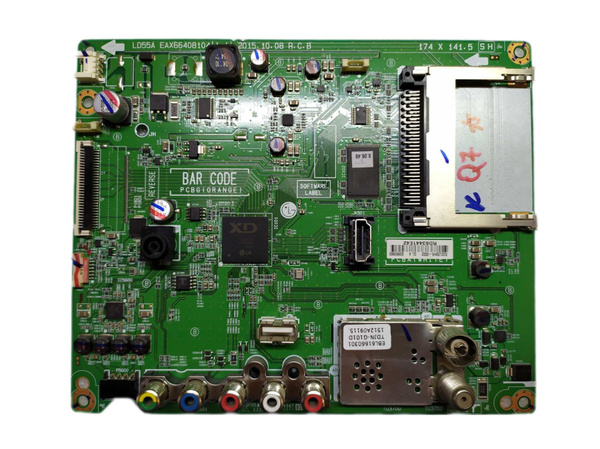 Материнская плата от телевизора LG 32LF510U / EAX66408104 (1.1 ...