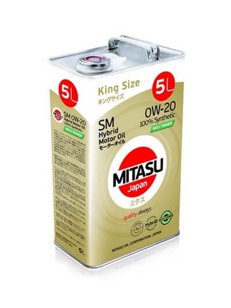 Масло моторное MITASU MOLY-TRIMER 0W-20 Синтетическое - купить в ...