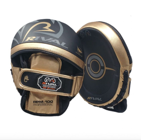 Лапы боксерские RIVAL RPM100 PROFESSIONAL PUNCH MITTS, черные - купить ...