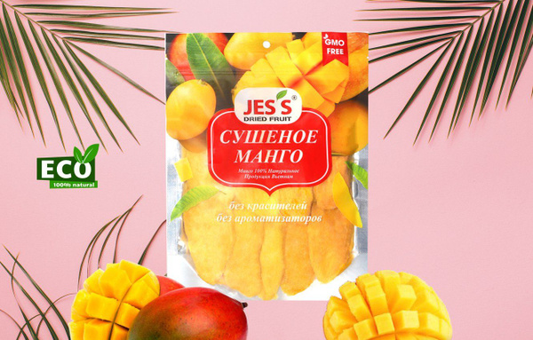 Манго сушеное JESS, 500 гр , Вьетнам - купить с доставкой по выгодным ...