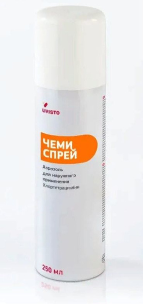 Спрей Livisto Чеми ранозаживляющий, 200 мл - купить с доставкой по ...