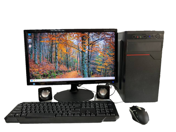 Моноблок 20" Компьютерс Компьютер для учёбы и игр /4GB/SSD-256/Монитор ...