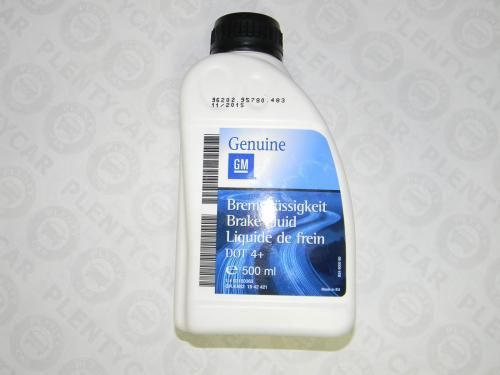Тормозная жидкость dot 4 500мл General Motors 93160363 - GM DAT арт ...