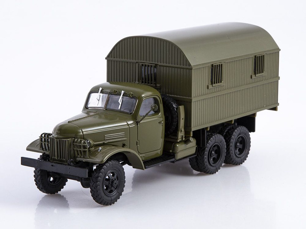 Масштабная модель 1/43 Легендарные грузовики СССР №74, КУНГ-1 (ЗИС-151 ...