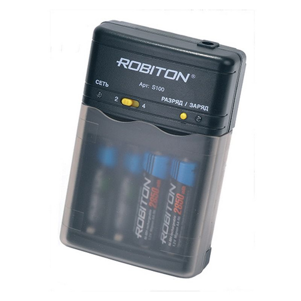 Зарядное устройство для аккумуляторных батареек Robiton, Защита от ...