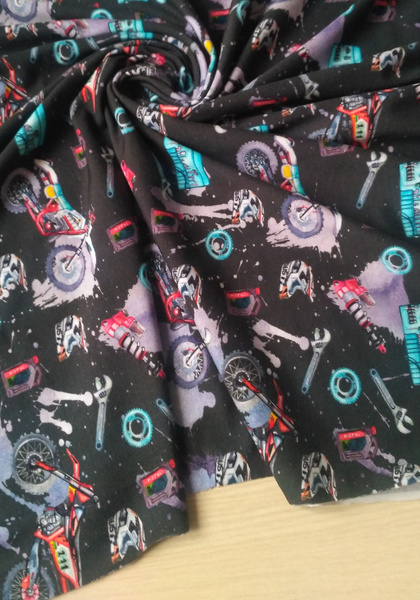 Ткань для рукоделия, кулирка модал, Турция - купить с доставкой по ...