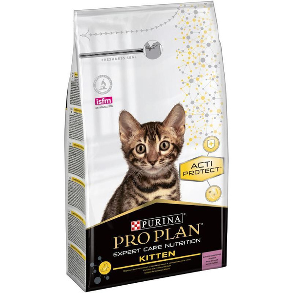 PRO PLAN с комплексом Acti-Protect 1,5 кг для котят Индейка - купить с ...
