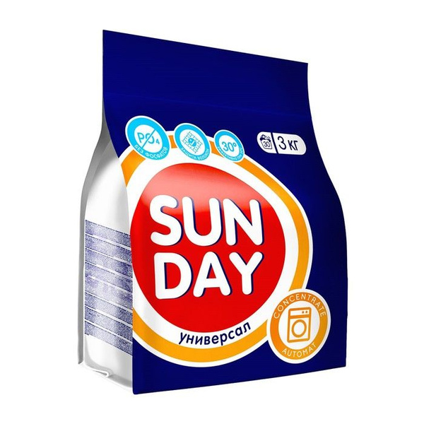Sunday Стиральный порошок - купить с доставкой по выгодным ценам в ...