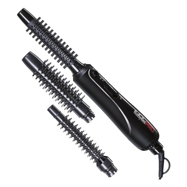 Фен-щетка для волос BaByliss PRO Trio BAB3400E, черный - купить по ...
