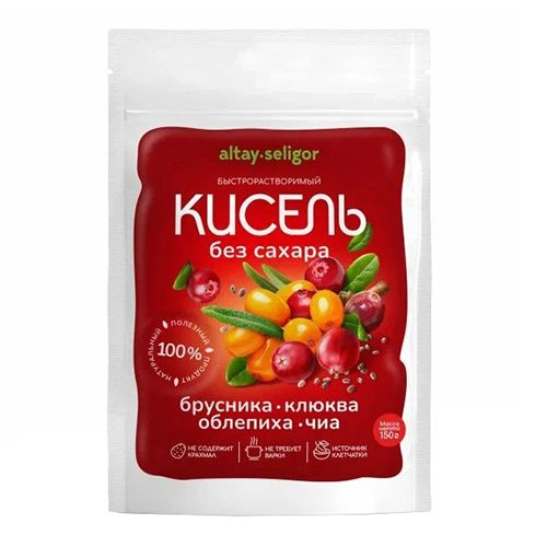 Altay Seligor, Кисель Сибирские ягоды, без сахара, 150 грамм - купить с ...