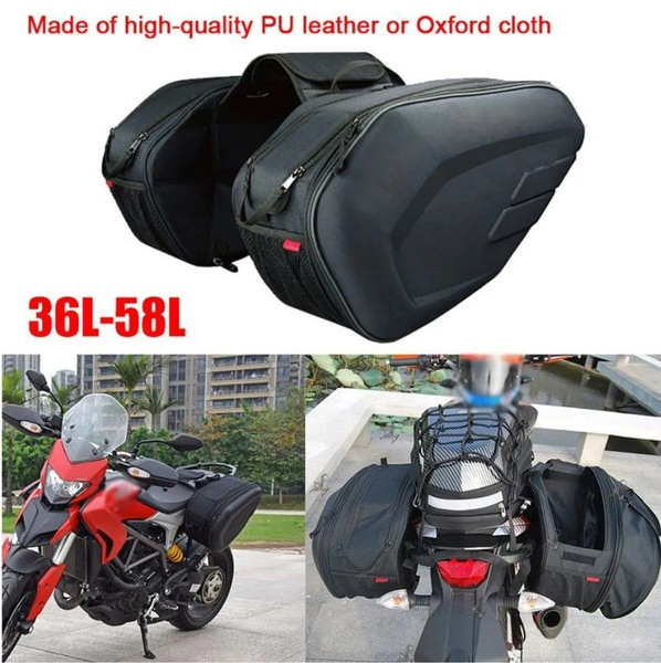 Сумка для мотоцикла, 2 шт/сумка для хранения на заднем сиденье ...