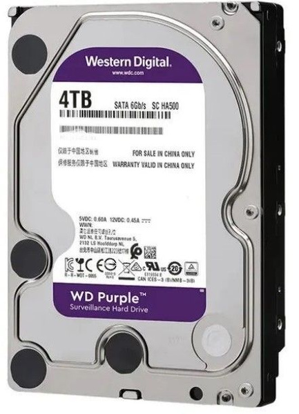 4 ТБ Внутренний жесткий диск Western Digital WD40PURX (WD40PURX ...