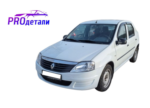 Бампер передний в цвет Renault Logan 1 Рено Логан (2009-2015)фаза 2 в ...