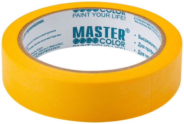 Малярная лента MASTER COLOR 30-6120 24 мм 25 м, 1 шт - купить с ...