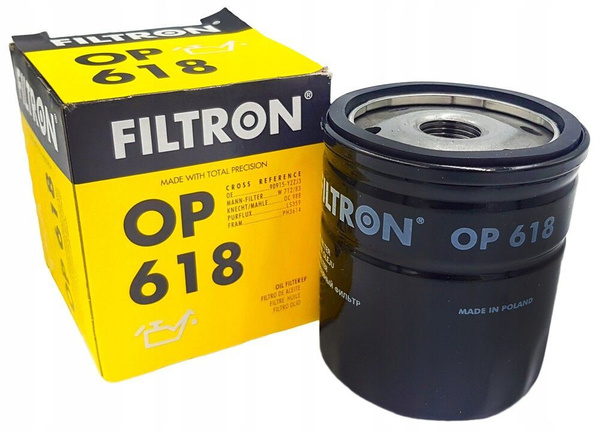 Фильтр масляный FILTRON OP618 - купить по выгодным ценам в интернет ...