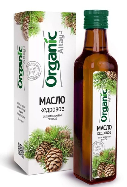 Organic Altay масло кедровое, 250 мл - купить с доставкой по выгодным ...