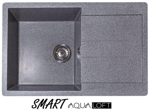 Мойка для кухни AquaLoft SMART/ Мойка кухонная из искусственного камня ...