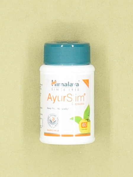 АюрСлим для сжигания жира Himalaya, 60 капсул - купить с доставкой по ...