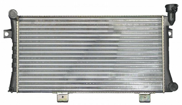 Радиатор охлаждения ВАЗ 2121, 21213 (алюм.) OEM 21213-1301012-01 BAST ...