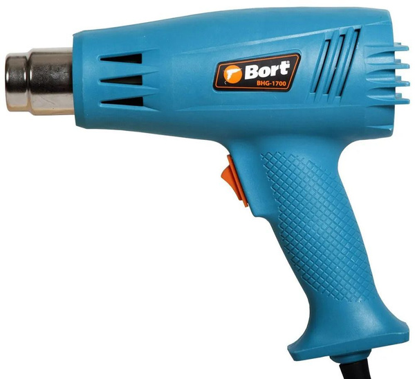 Строительный фен Bort BHG-1700, синий - купить по выгодной цене в ...