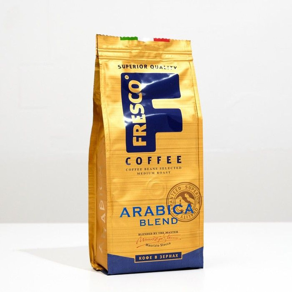 Кофе FRESCO Arabica Blend зерно, 200 г - купить с доставкой по выгодным ...