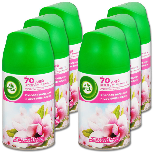 Сменный баллон для освежителя воздуха AirWick Freshmatic "Розовая ...