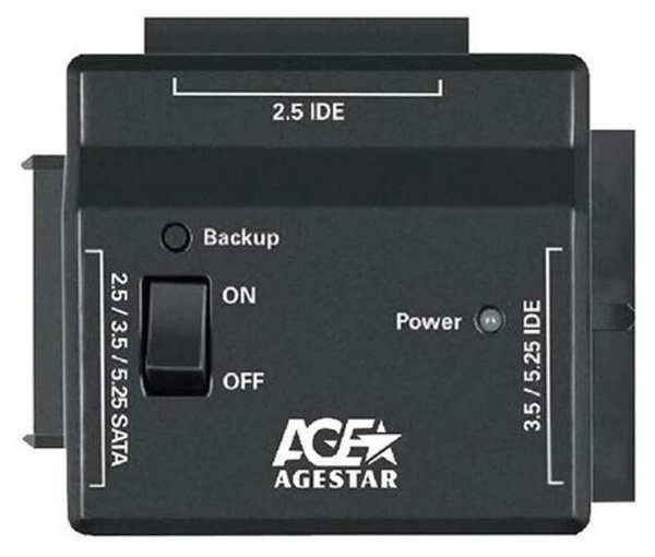Адаптер-переходник для HDD AgeStar FUBCP2 интерфейсы IDE SATA SATA ...