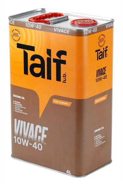 Масло моторное TAIF 10W-40 Синтетическое - купить в интернет-магазине ...