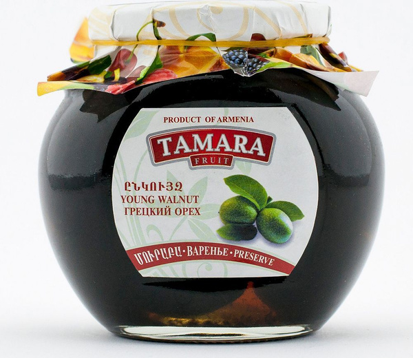 Варенье из грецкого ореха Tamara Армения, 400 г - 1 шт - купить с ...