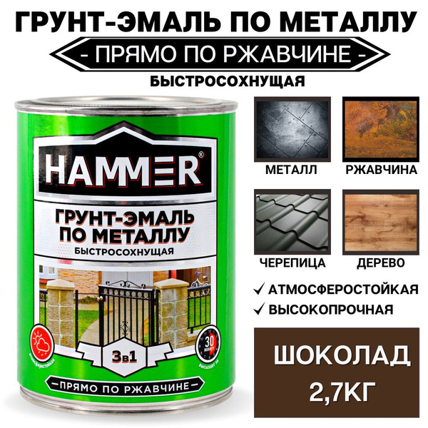 Грунт эмаль hammer. Грунт эмаль hammer
