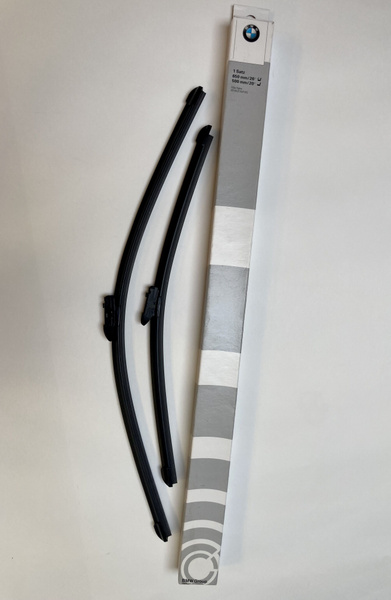 Комплект бескаркасных щеток стеклоочистителя BMW 61617469820, крепление ...