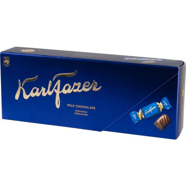 Конфеты из молочного шоколада Karl Fazer Milk chocolate, 270 г купить ...