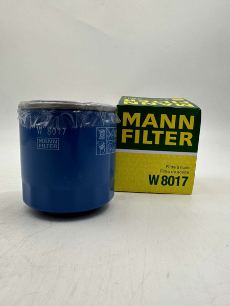 Фильтр масляный MANN FILTER W8017 - купить по выгодным ценам в интернет ...