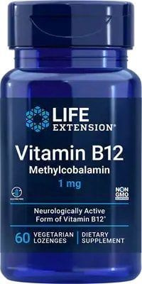 Life Extension Витамин Метил B12 Methylcobalamin Метилкобаламин 1000 ...