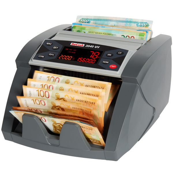 Счетчик банкнот DoCash 3040 UV - купить с доставкой по выгодным ценам в ...