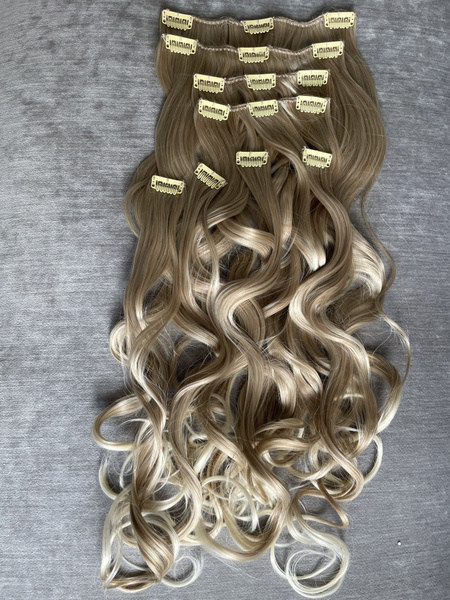 Длинные волнистые/кудрявые волосы на заколках Evrowigs 600 - купить по ...