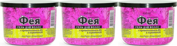 Galant Cosmetic Гель для волос Фея экстра фиксация, 125 мл, 3 шт ...