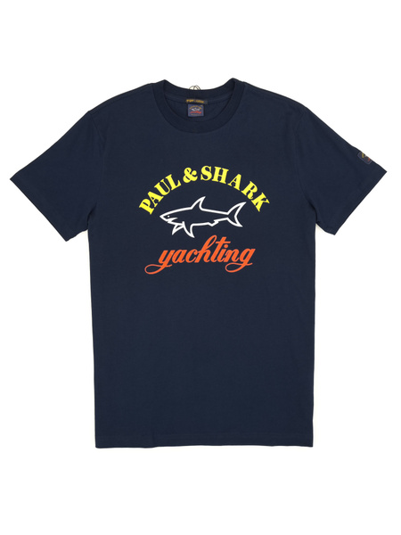 Футболка Paul&Shark, размер 48, цвет темно-синий, 100% хлопок - купить ...