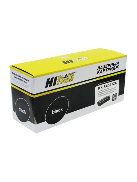 Расходник для печати Hi-Black KX-FAD412A, Черный (black), для лазерного ...