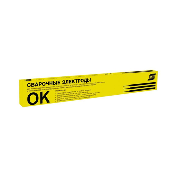 Сварочные электроды ЭСАБ ОК 46 (ESAB OK 46.00) 2.5х350 мм, пачка 1 кг ...