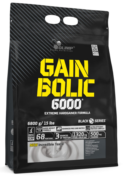 Gain De Masse Olimp Sport Nutrition Gain Bolic 6000 - 3,5 Kg - Poudre Gainer - Neuf Sous Sachet