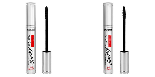 LUXVISAGE Тушь Smoky eyes Панорамный объем, черная, 7 г, 2 шт - купить ...