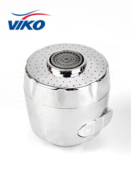 Лейка аэратор для кухонного смесителя VIKO V-0020, 2 режима, с кнопкой ...